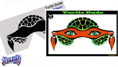 Turtle Dude Stencil Eyes Stencil - Silly Farm Supplies