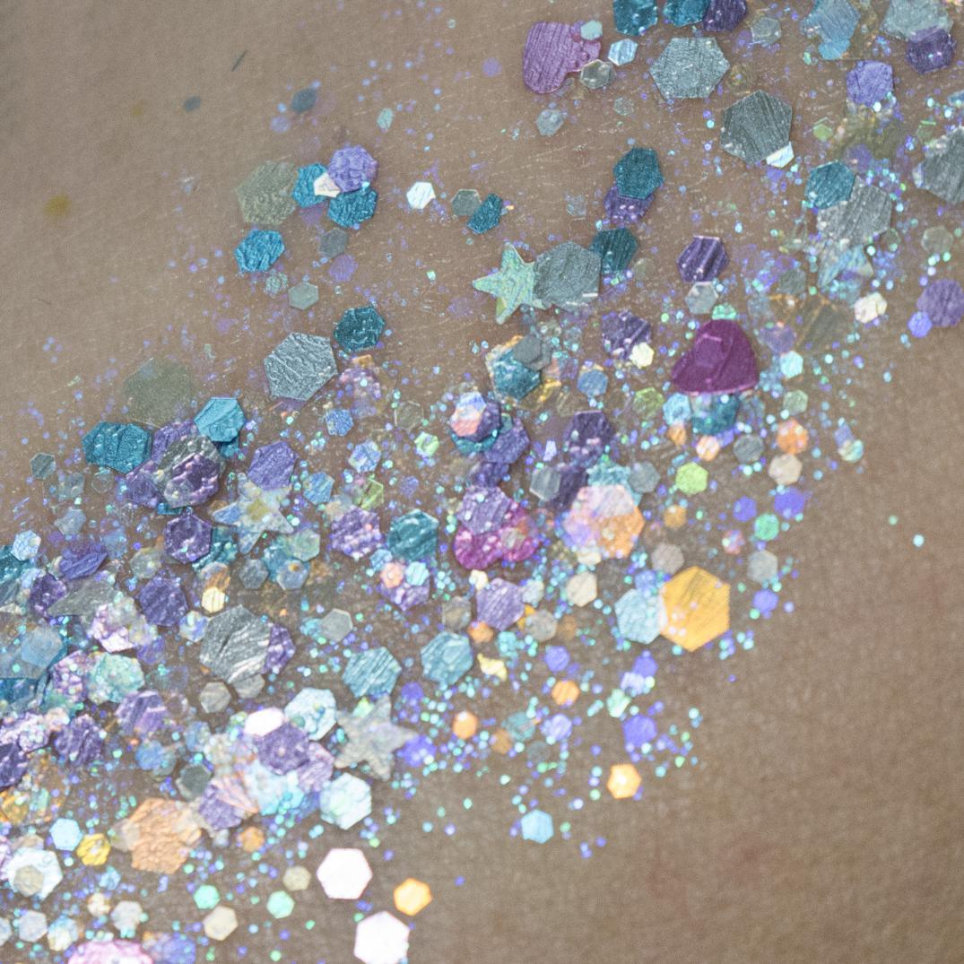 Venus Glitter Creme 10g Jar by Amerikan Body Art - Silly Farm Supplies