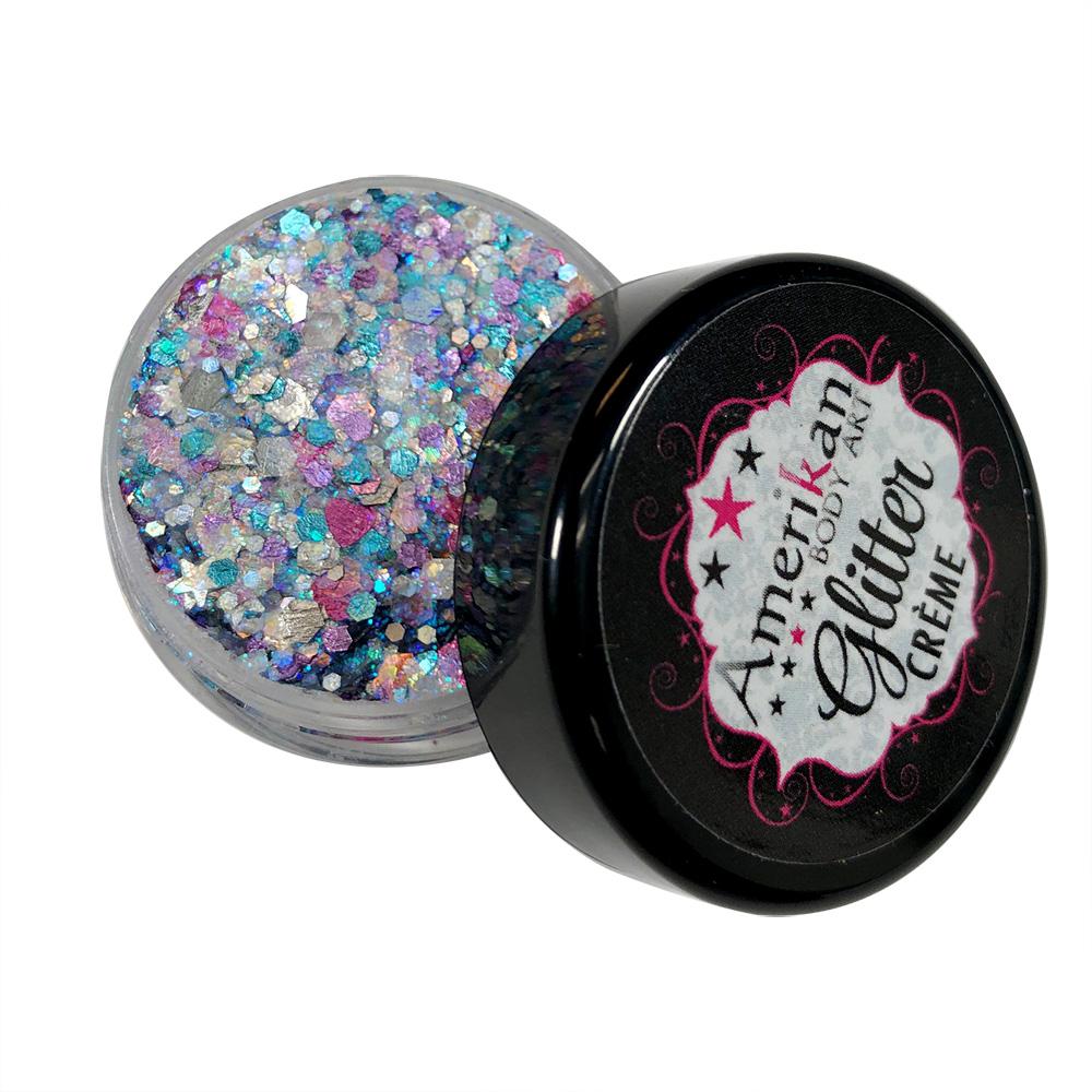 Venus Glitter Creme 10g Jar by Amerikan Body Art - Silly Farm Supplies