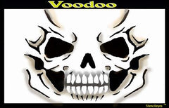 Voodoo Stencil Eyes Stencil - Silly Farm Supplies