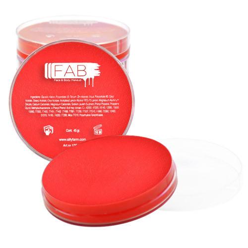 FAB face and body paint, known for its top quality and creamy consistency, dries to a smudge-proof finish once applied. Suitable for both face painting and body art, it is available in two sizes: 16gm and 45gm