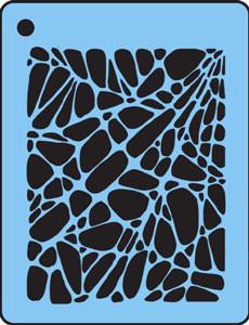 Web Skin QuickEZ Stencil - Silly Farm Supplies
