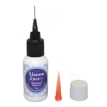 White Henna Lace- .5oz bottle with tip - Silly Farm Supplies