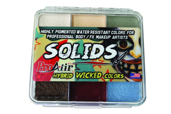 WICKED Proaiir Solids Water Resistant Makeup Palette