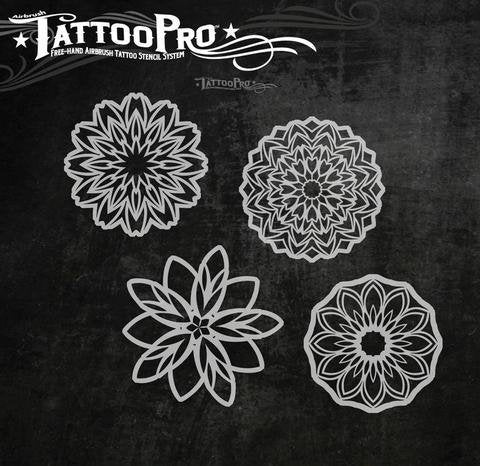 Wiser's Mandalas 2 Tattoo Pro Stencil - Silly Farm Supplies