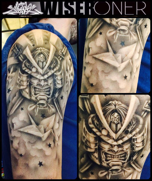 Wiser's Samurai Tattoo Pro Stencil Series 3 - Silly Farm Supplies