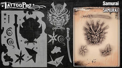 Wiser's Samurai Tattoo Pro Stencil Series 3 - Silly Farm Supplies