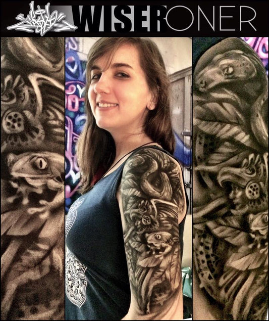 Wiser's Scales & Tails Airbrush Tattoo Pro Stencil Series 4 - Silly Farm Supplies