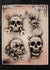 Wiser's Skulls Tattoo Pro Stencil Series 1