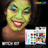 Witchy Zombie Silly Face Fun Character Kit