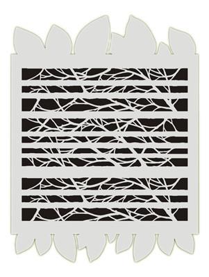 Woodz BAD6027 Bad Ass Stencil - Silly Farm Supplies