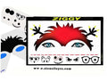 Ziggy Stencil Eyes Stencil