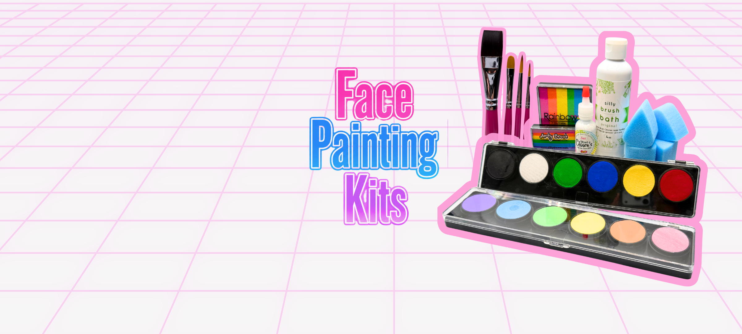 Face Painting Kits for beginners, pros and everyone