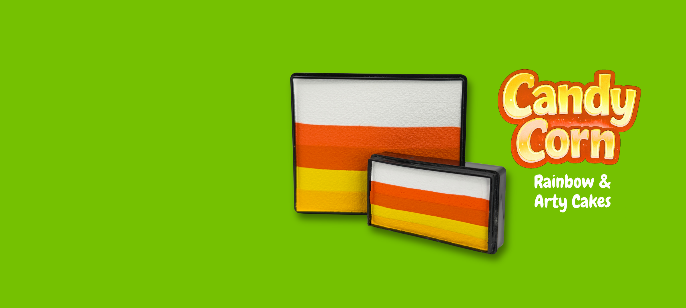 Candy Corn Rainbow and Arty Cake Set