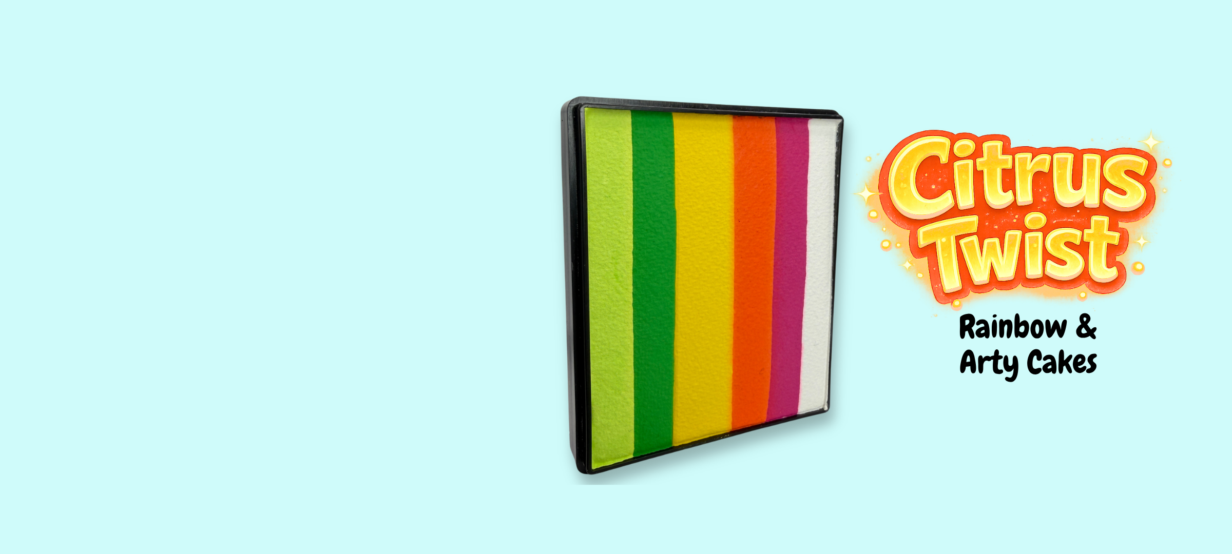 Citrus Twist Rainbow Cake