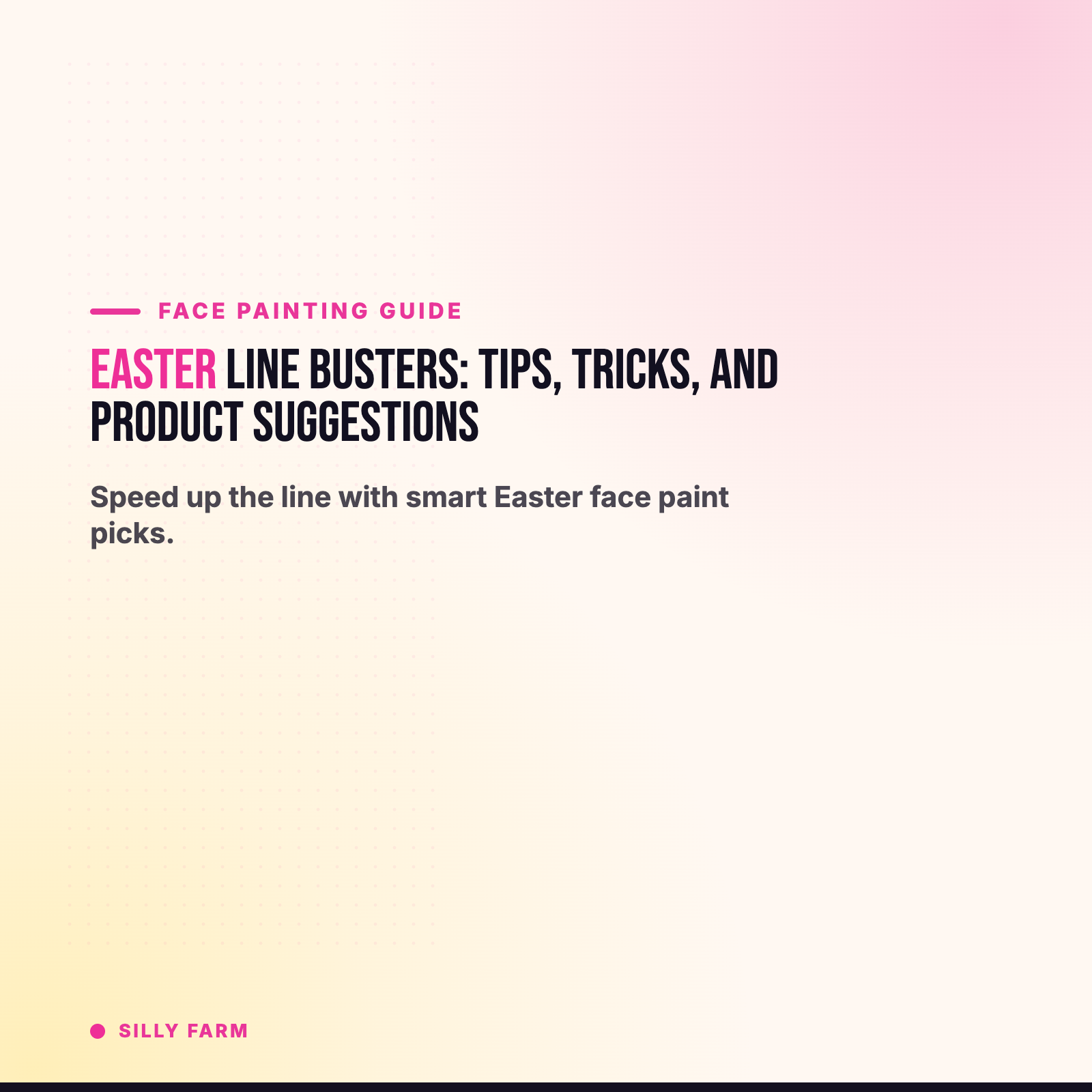 Spring and Easter Face Painting Ideas to Kick Off Event Season