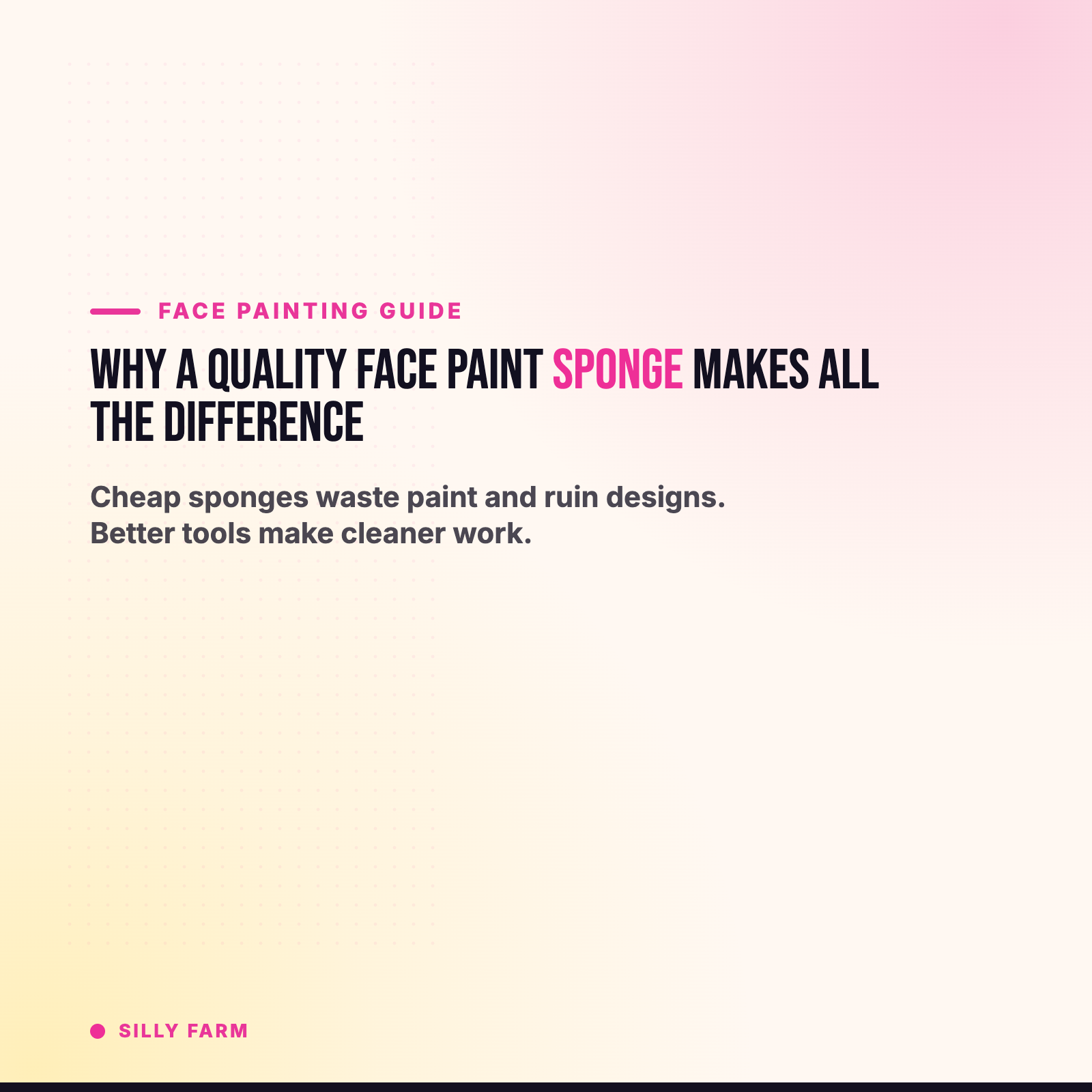 Why a Quality Face Paint Sponge Makes All the Difference