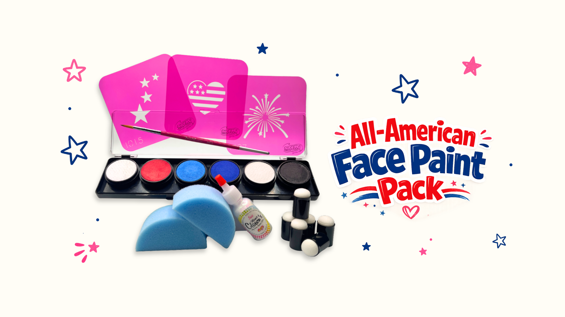 All-American Face Paint Pack